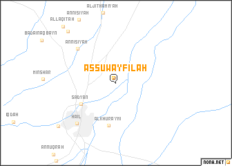 map of As Suwayfilah