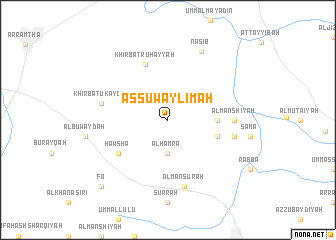 map of As Suwaylimah