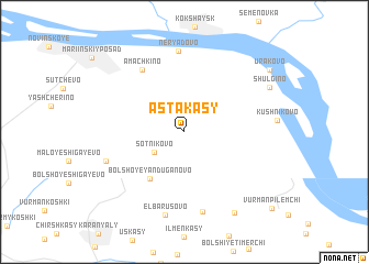 map of Astakasy