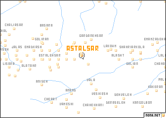 map of Astal Sar