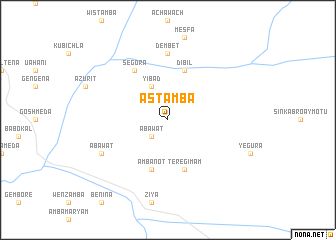 map of Āstamba