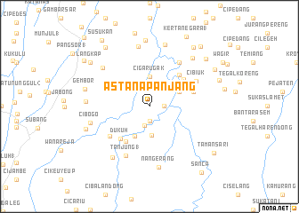 map of Astanapanjang