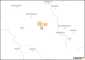 map of Astān