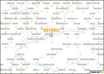 map of Astariz