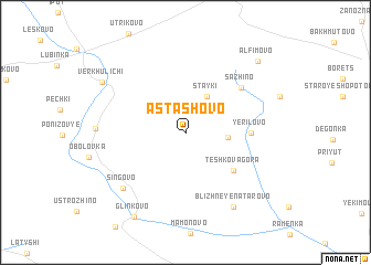 map of Astashovo