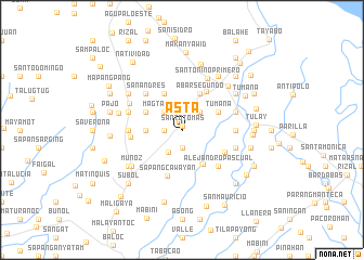 map of Asta