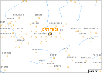 map of Astchāl