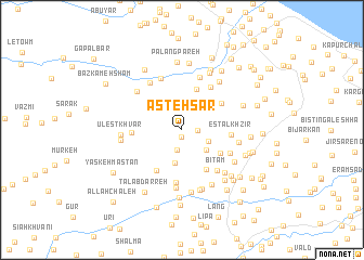 map of Asteh Sar