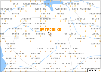 map of Asteraíika