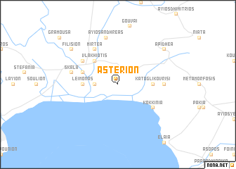 map of Astérion