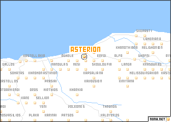 map of Astérion
