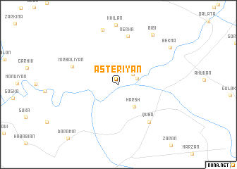 map of Asteriyān