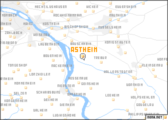 map of Astheim