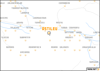 map of Aştileu