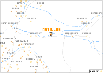 map of Astillas