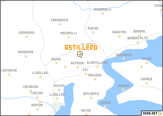 map of Astillero