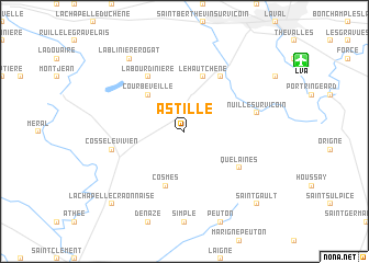 map of Astillé