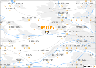 map of Astley