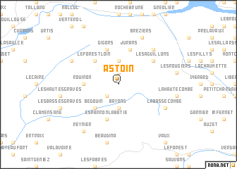 map of Astoin