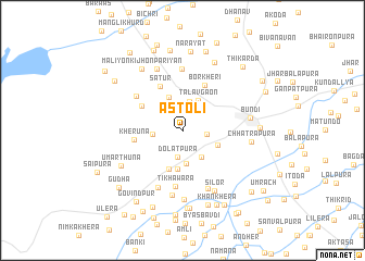 map of Astoli