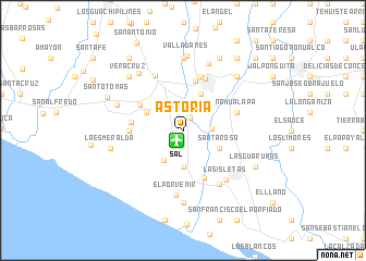 map of Astoria