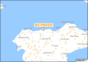 map of Astrakerí
