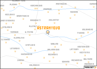 map of Astram\