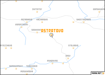 map of Astratovo