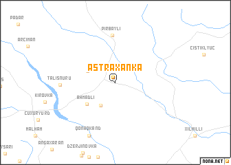 map of Astraxanka
