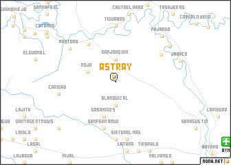 map of Astray