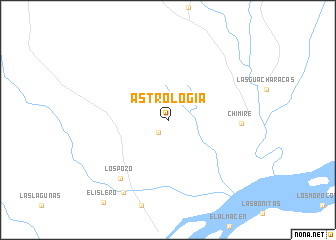 map of Astrología