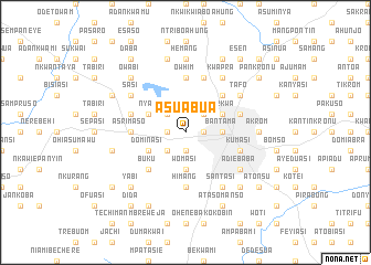map of Asuabua