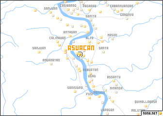 map of Asuacan