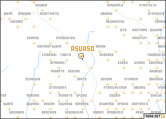 map of Asuaso