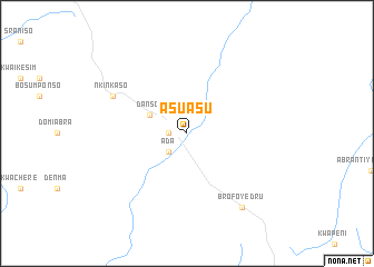 map of Asuasu