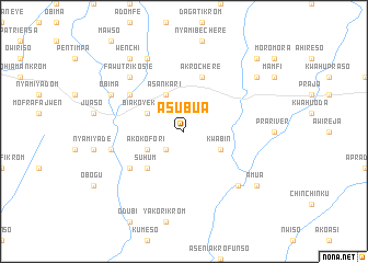 map of Asubua