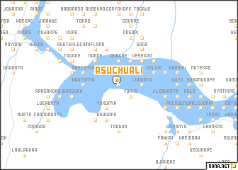 map of Asuchuali