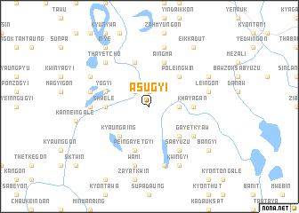 map of Asugyi