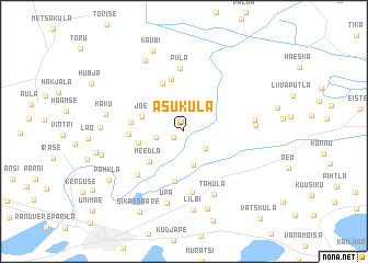 map of Asuküla