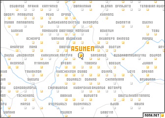 map of Asumen