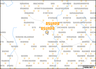 map of Asumpa