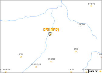 map of Asuofri