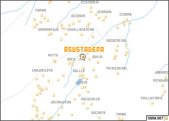map of Asustadera