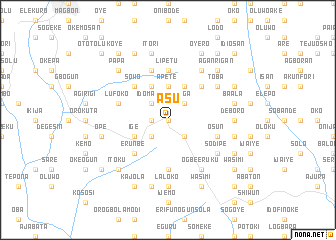 map of Asu