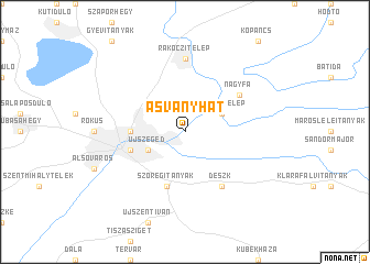 map of Ásványhát