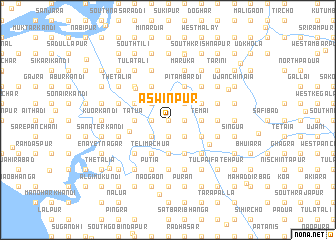 map of Āswinpur