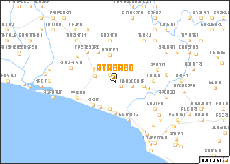 map of Atababo