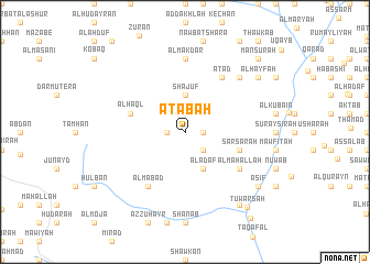 map of ‘Atabah