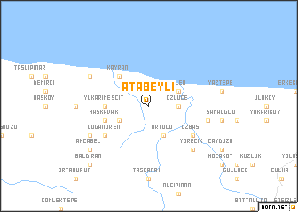 map of Atabeyli