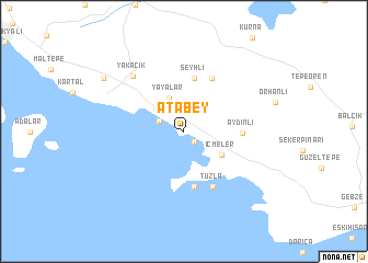 map of Atabey